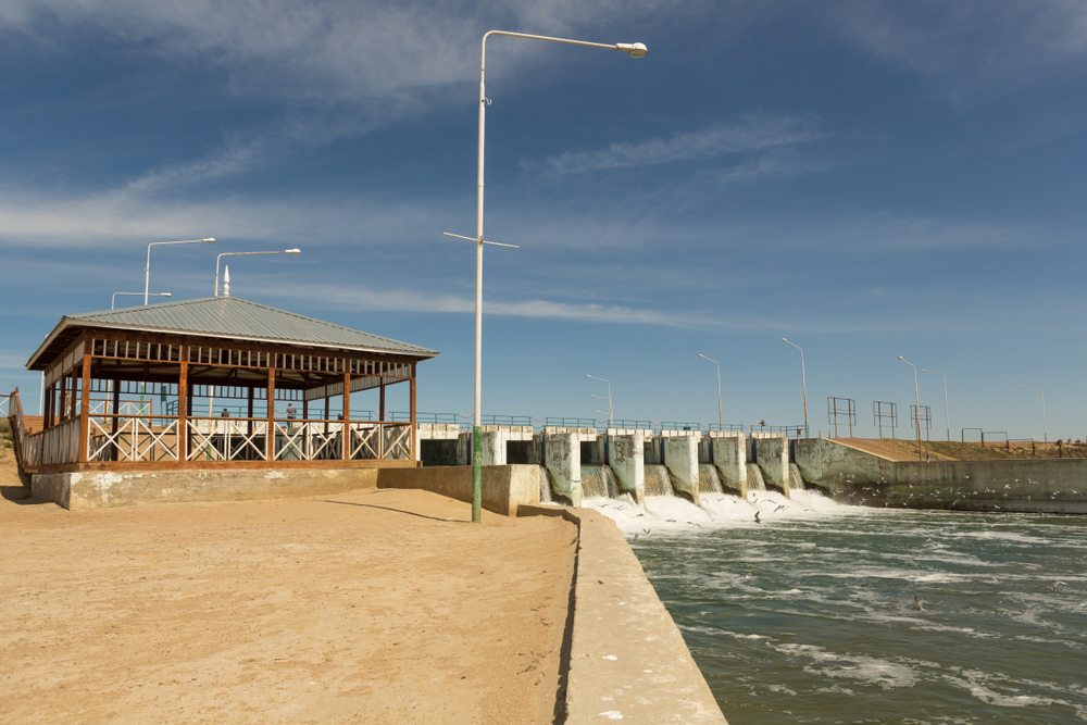 The Kokaral dam helped to increase the water levels of the North Aral Sea by a few metres